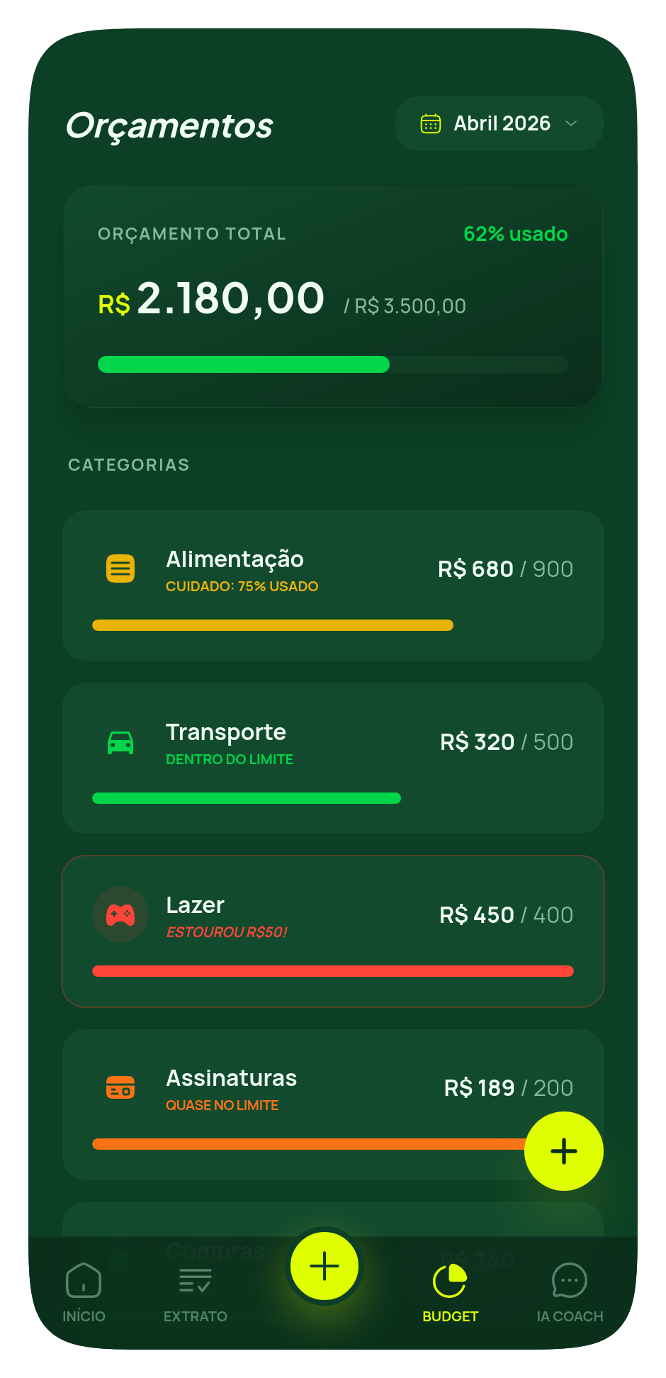 Orcamentos do Poupi